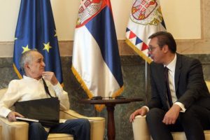 Stojan Radenović i Aleksandar Vučić