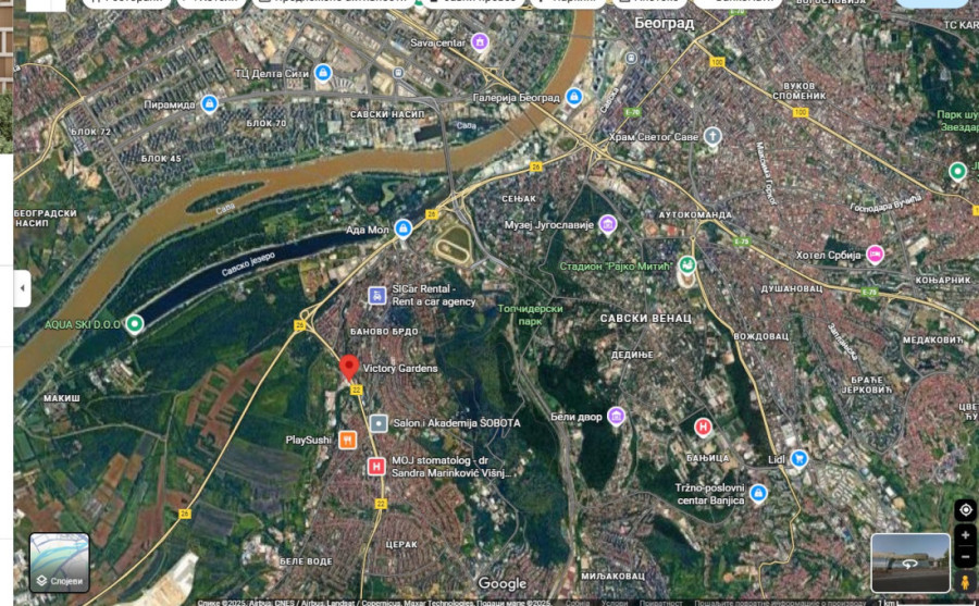 Стравичан снимак са градилишта Вицторy Гарденс: Терен пропада, бетон се слива низ падину! (ВИДЕО)