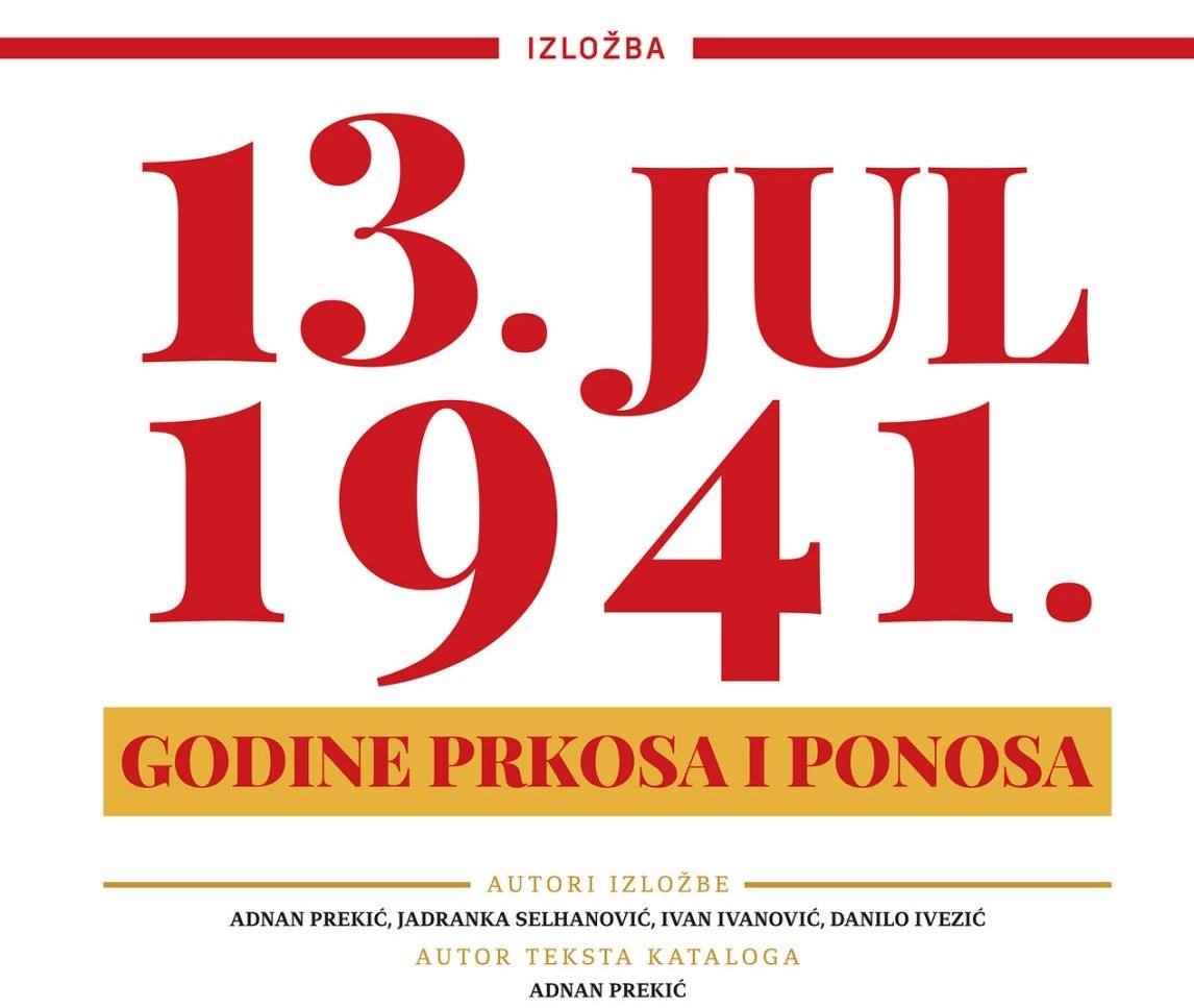 Изложба „13. јул 1941. – године пркоса и поноса“ у недељу у Кули