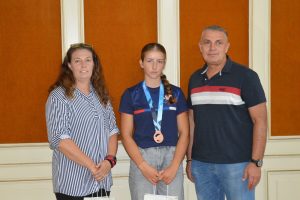 Upriličen prijem za bronzanu Žofi Horvat