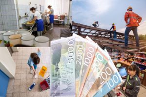 Влада пресудила: Минималац од првог јануара 551 евро