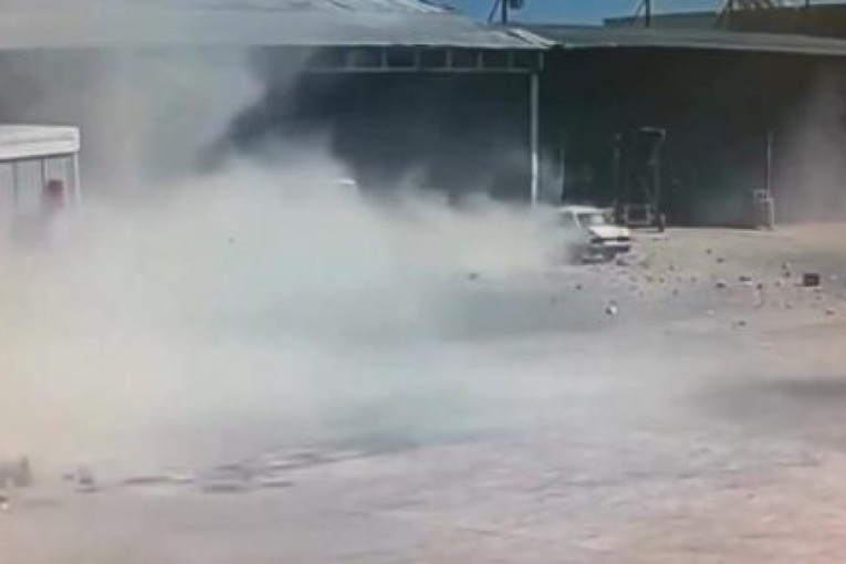 Експлозија на пијаци у Анталији: Повређено најмање четворо људи, погледајте снимак! (ВИДЕО)