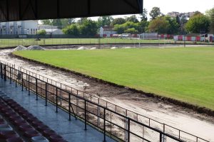 (ФОТО) Почела изградња атлетске стазе на Градском стадиону