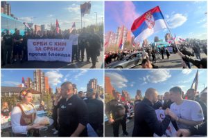 Srbi sa Kosova stigli u Beograd! Dočekali ih brojni građani – vijore se zastave, grme muzika i aplauzi (FOTO/VIDEO)