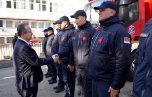 Dačić obišao Policijsku upravu i Vatrogasno-spasilačko odeljenje u Prijepolju: „Fokus nam je na jačanju bezbednosti“