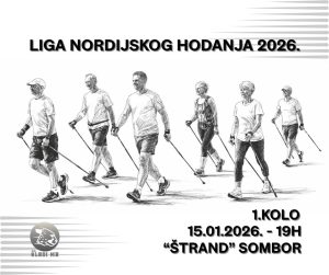 Sutra prvo kolo Lige nordijskog hodanja