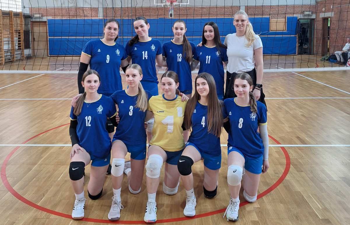 Odbojkašice OŠ „Dositej Obradović“ osvojile treće mesto na međuokružnom takmičenju