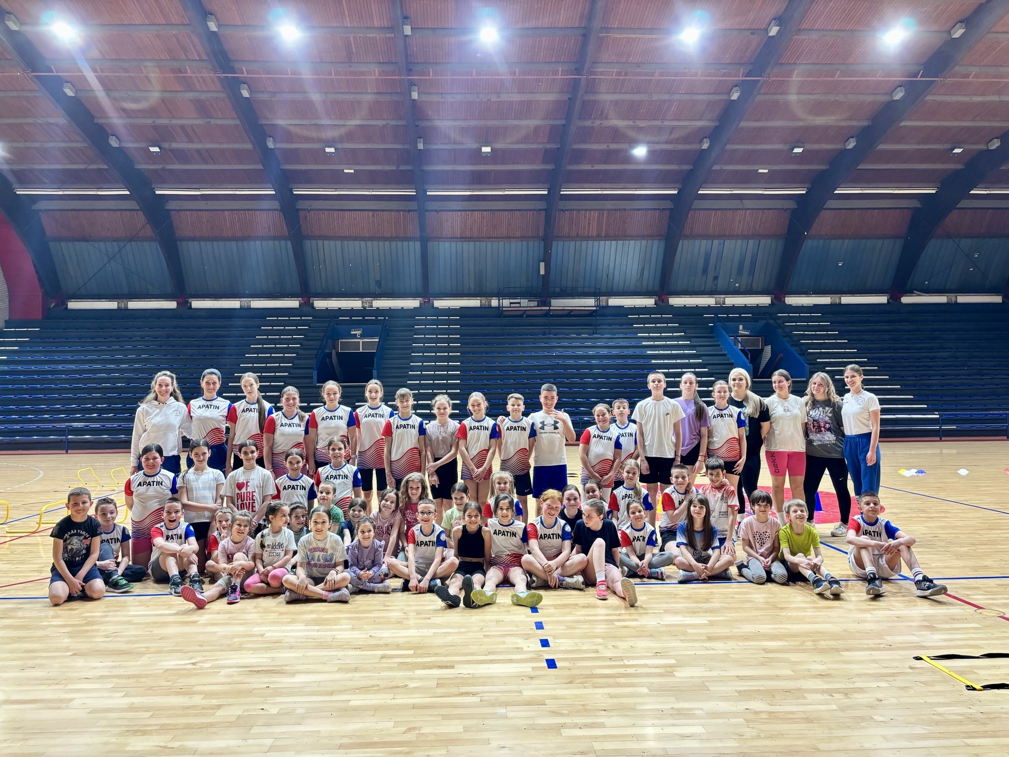 Атлетски клуб „Апатин“ - место где се уче основни покрети за све спортове