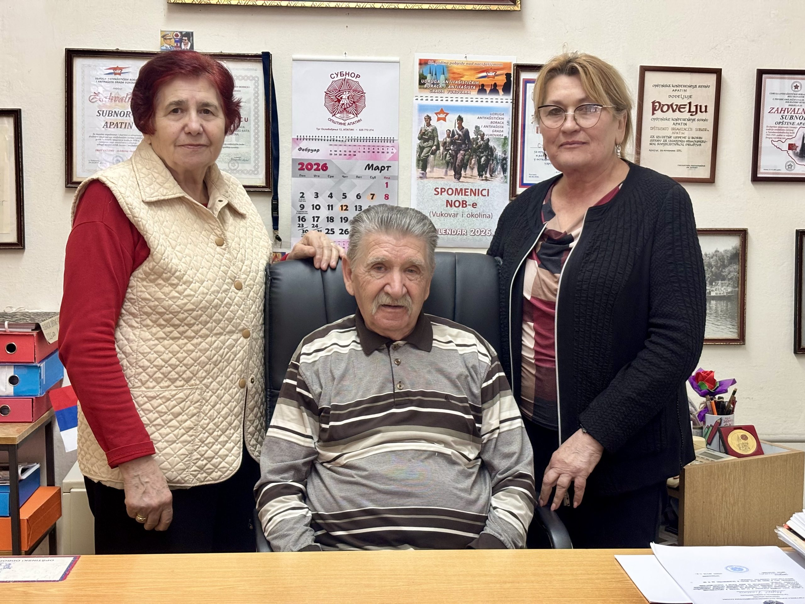 СУБНОР општине Апатин - пример чувара традиције и културе сећања