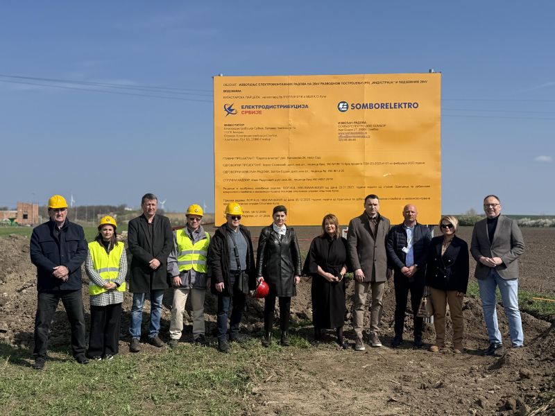 (ВИДЕО) Кула: Ново разводно постројење за стабилније снабдевање струјом