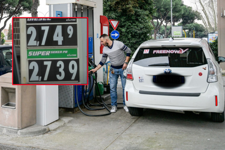 Гужве на пумпама у Италији: Цене горива скоро дуплиране