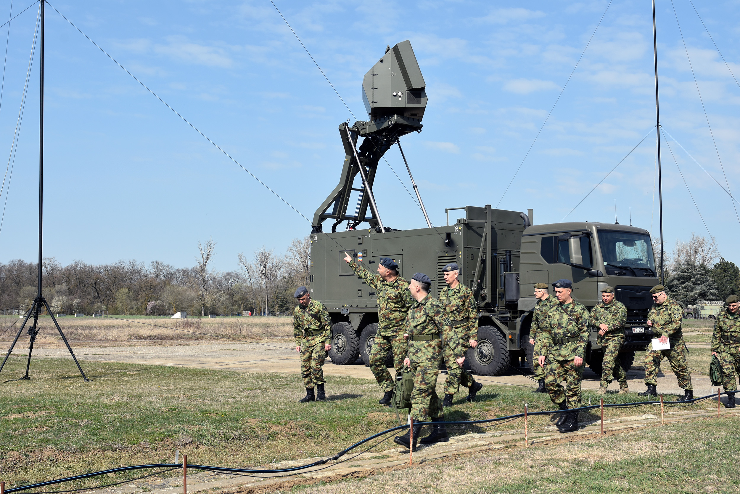 Генерал Јанковић обишао јединицу Војске Србије у Сомбору