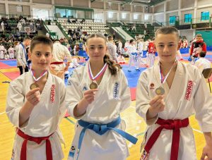 Karate klub „Somborac“ osvojio tri medalje na Kupu Vojvodine