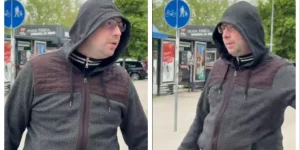 Овај хоће да буде познат! Учинимо му: Погледајте како блокадер вређа напредњаке на штанду код Лимана (ВИДЕО)