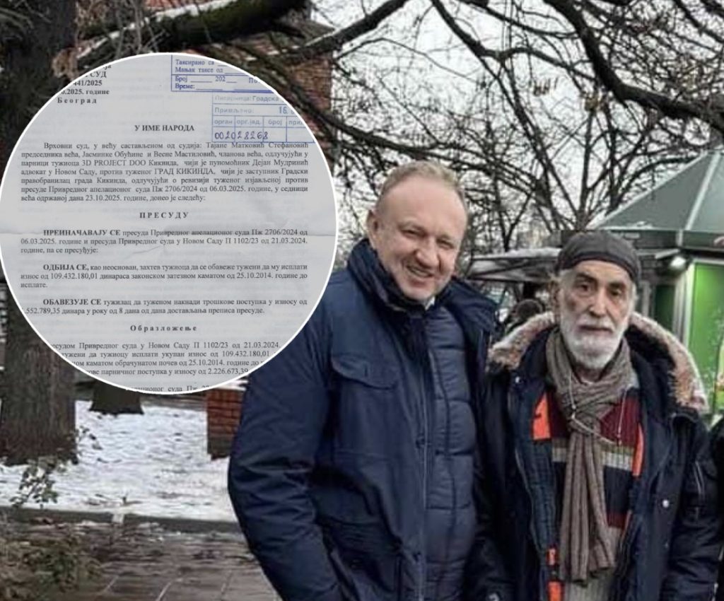 Konačno pravda u Kikindi! Vrhovni sud presudio! Đilasov ortak Milešević mora da vrati svaki evro!