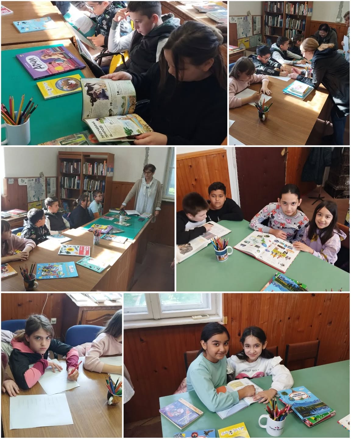 Radionica o enciklopedijama održana u biblioteci u Doroslovu