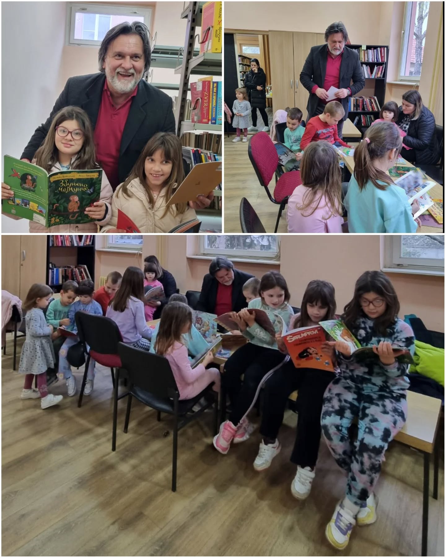 Малишани из Чонопље уживали у посети библиотеци