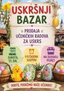 „Ускршњи базар“ сутра у Кљајићеву