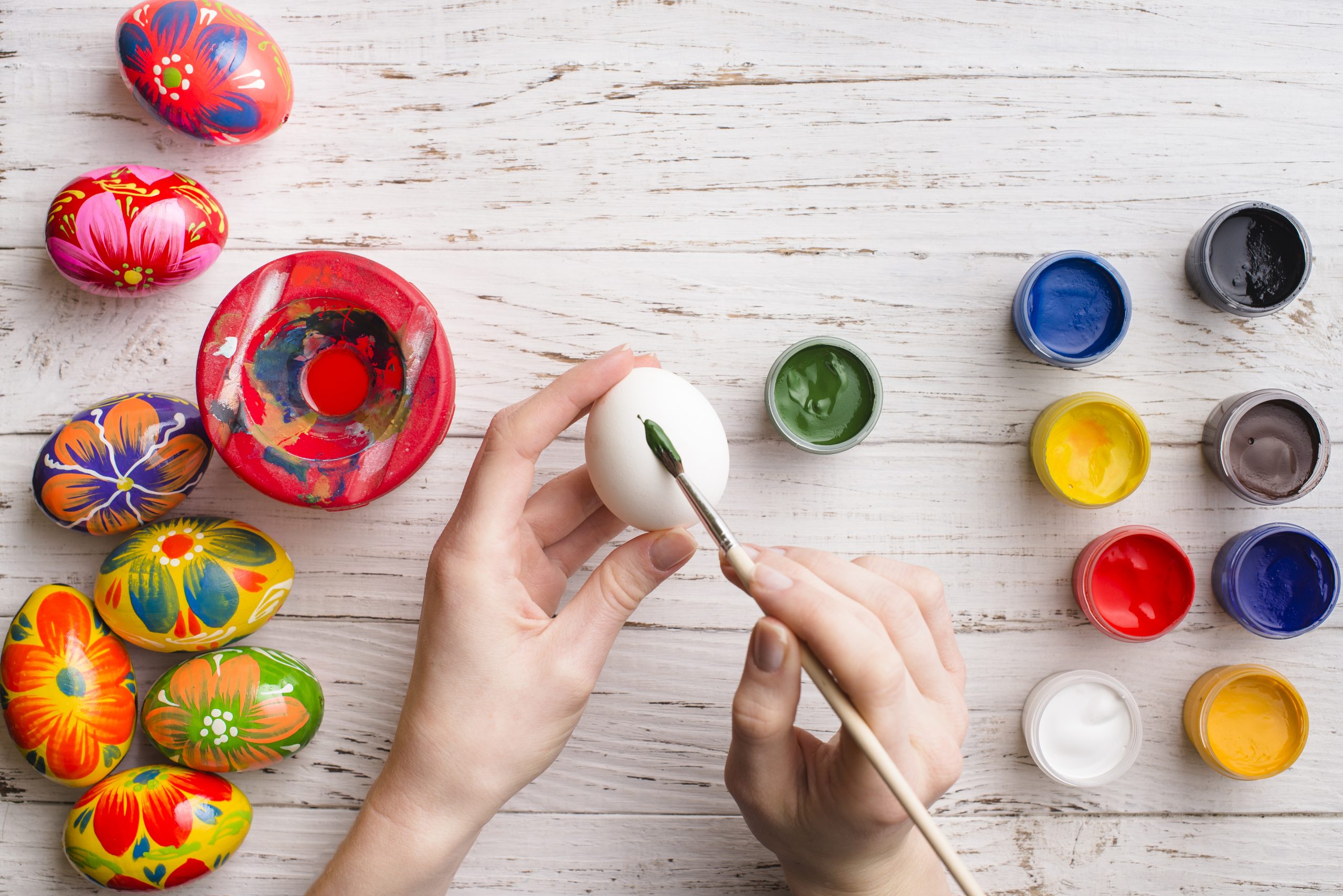 Радионица шарања васкршњих јаја 5. априла