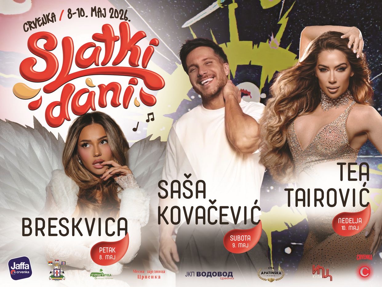 Večeras počinju „Slatki dani“-Breskvica otvara trodnevni spektakl
