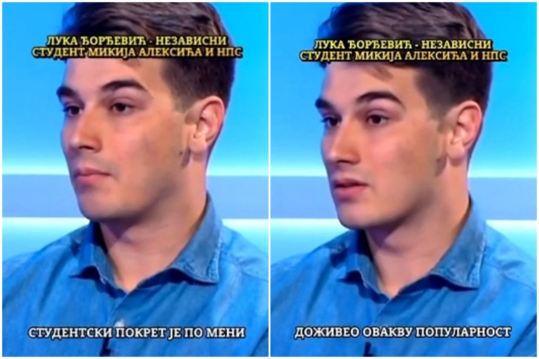Представља се као студент, а он страначки активиста! Оља Бећковић довела "студента" који ради за Микија Алексића (ВИДЕО)