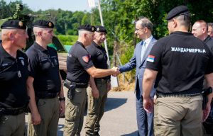 Мацут присуствовао обележавању 25 година од поновног формирања Жандармерије