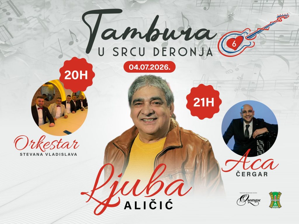 „Tambura u srcu Deronja“ 4. jula