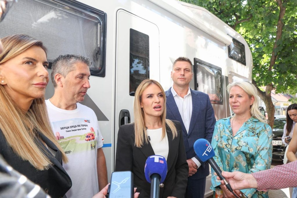 Ђурђевић Стаменковски: Набављен кампер за теренску подршку особа са инвалидитетом