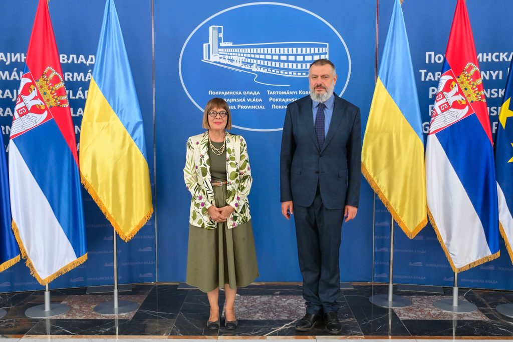Гојковић се састала са амбасадором Украјине