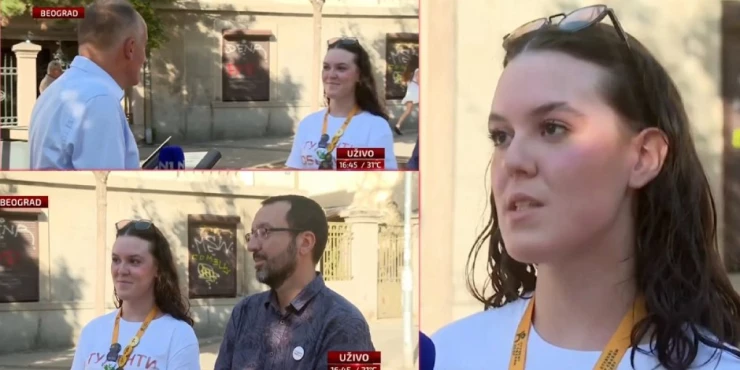Шок признање блокадерке са ФПН-а! Не знају ни ко им је на листи, а хоће да воде државу (ВИДЕО)