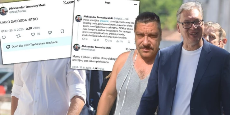 Застрашујуће! Под хитно ухапсите овог насилника: Упутио језиве претње смрћу председнику Вучићу (ФОТО)