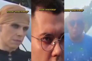 Да ли су ово наши Нобеловци? Један се ваља по трави, други ректора назвао "Ђокицом"! (ВИДЕО)