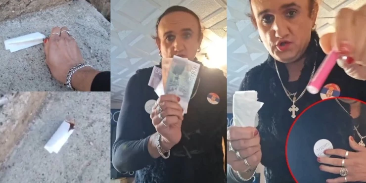 Болесније не може! Освануо шок снимак: Блокадер спалио 6.000 динара државне помоћи - ово је кривично дело (ВИДЕО)