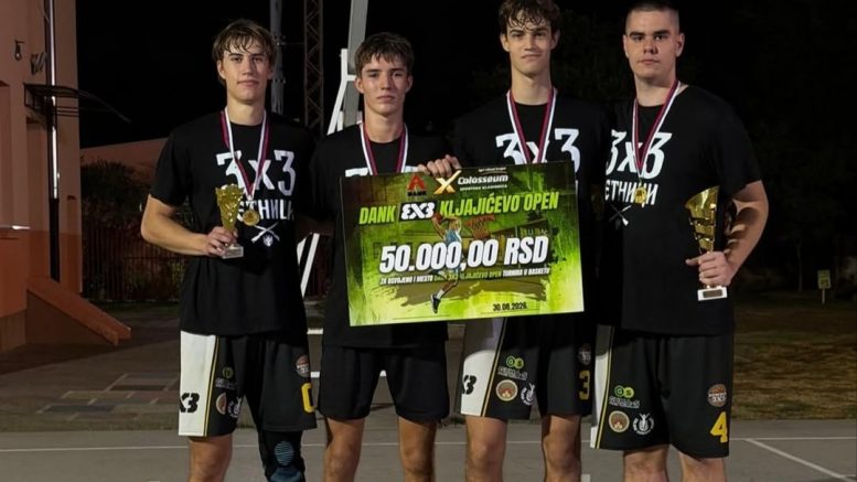 „Sombor“ slavio na 3×3 turniru u Kljajićevu