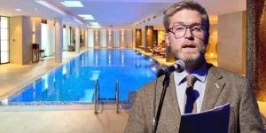 (ФОТО) Базен, теретана и луксуз од којег застаје дах! Погледајте какав "хорор" преживљава водитељ Н1 Милош Миловановић у Вучићевој Србији