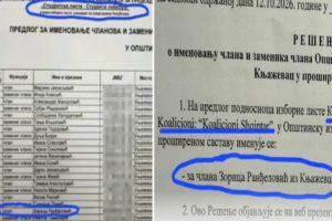 Скандал у режији блокадера пред изборе! Иста особа предложена испред Албанске коалиције и тзв. студентске листе у Књажевцу?!