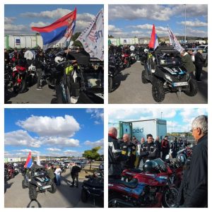 (ФОТО,ВИДЕО) Након тракториста и таксиста, стижу и бајкери! Вреле гуме крећу ка центру Новог Сада