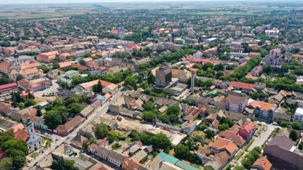 Grad Sombor dron