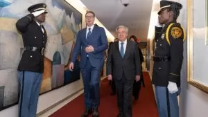 Gutereš i Vučić
