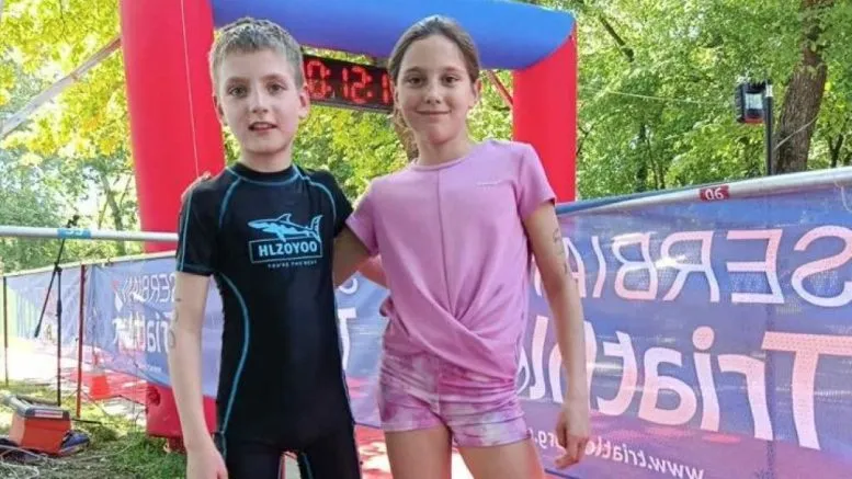 Успешан наступ сомборских пионира на Београдском дуатлону