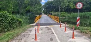 Завршени радови на санацији понтонског моста између Бачког Моноштора и Бездана