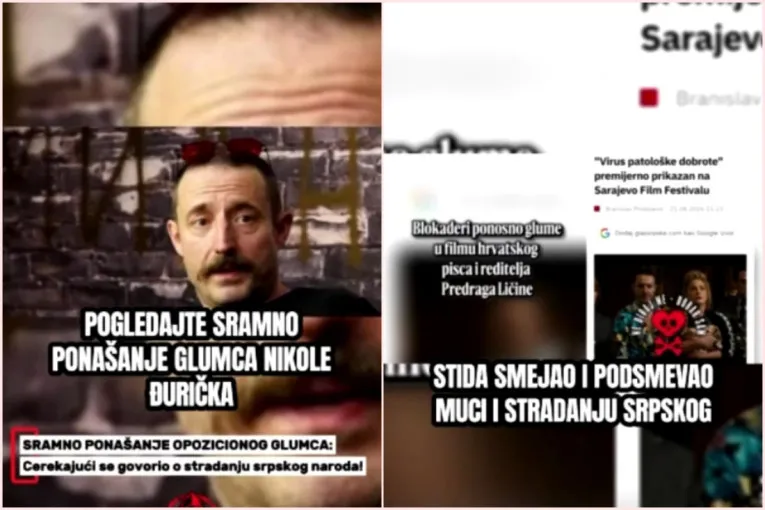 Ђуричко се смејао док су причали о Србима у "Олуји"! Егзодус претворен у црни хумор, глумац поручио: "Тако и треба" (ВИДЕО)