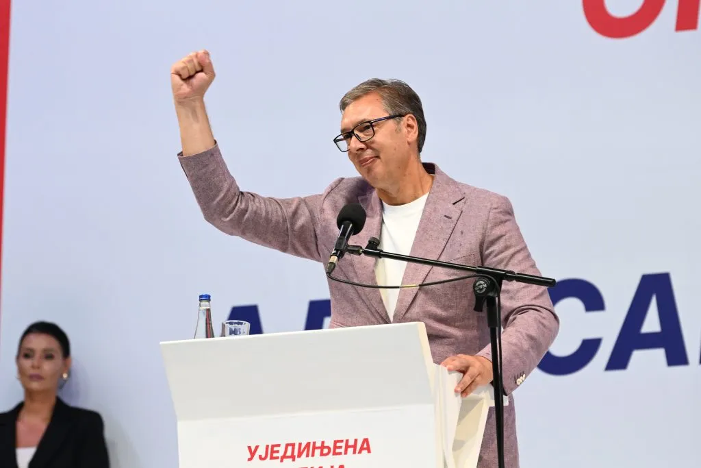Вучић на митингу „Уједињена Србија“ у Ужицу: Насиље никада неће победити