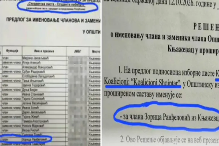 Скандал у режији блокадера пред изборе! Иста особа предложена испред Албанске коалиције и тзв. студентске листе у Књажевцу?!